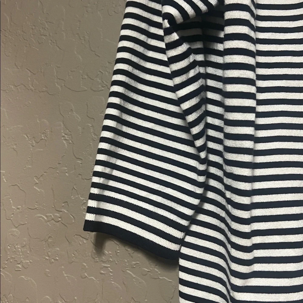 Talbots Green Striped Women's Sweater - Picture 6 of 7